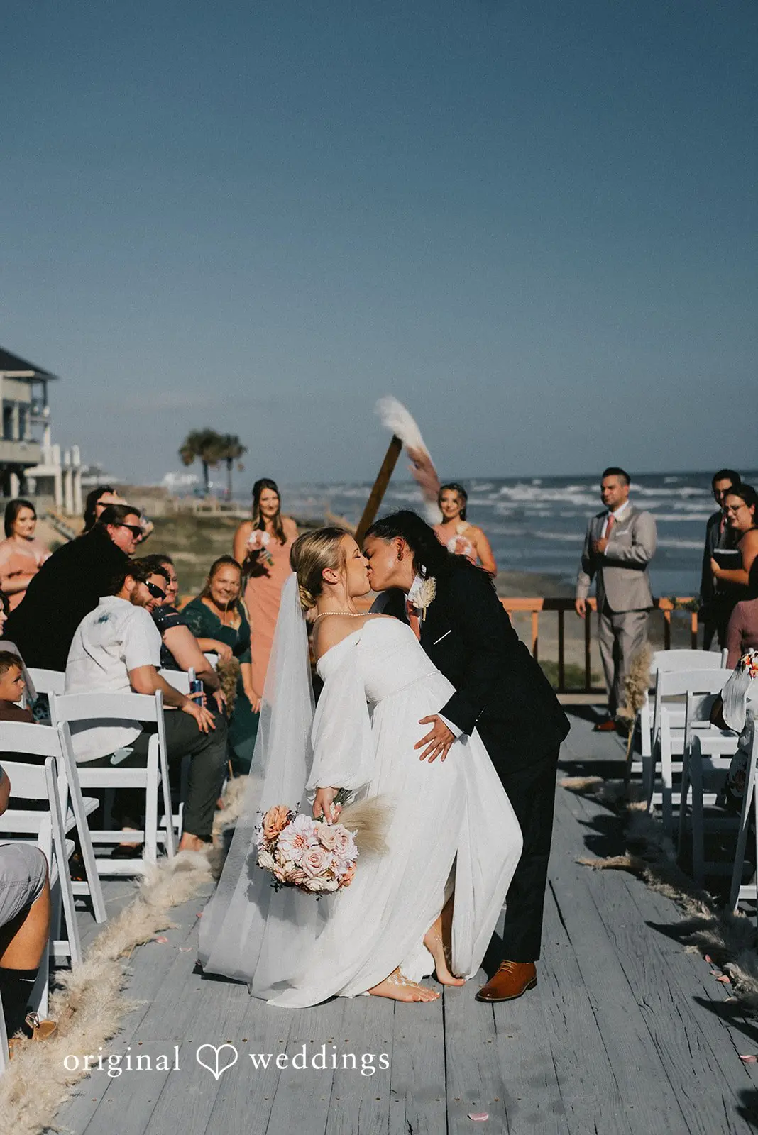 Texas Beach Wedding // Monica & Amanda -