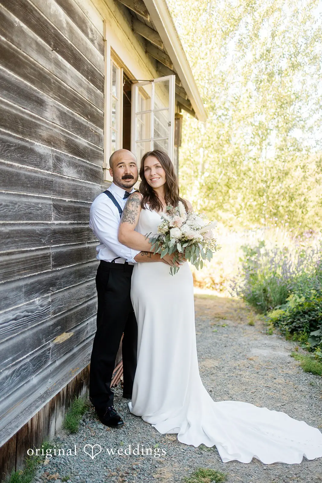 The Saltbox Barn Wedding // Alexandra & James -