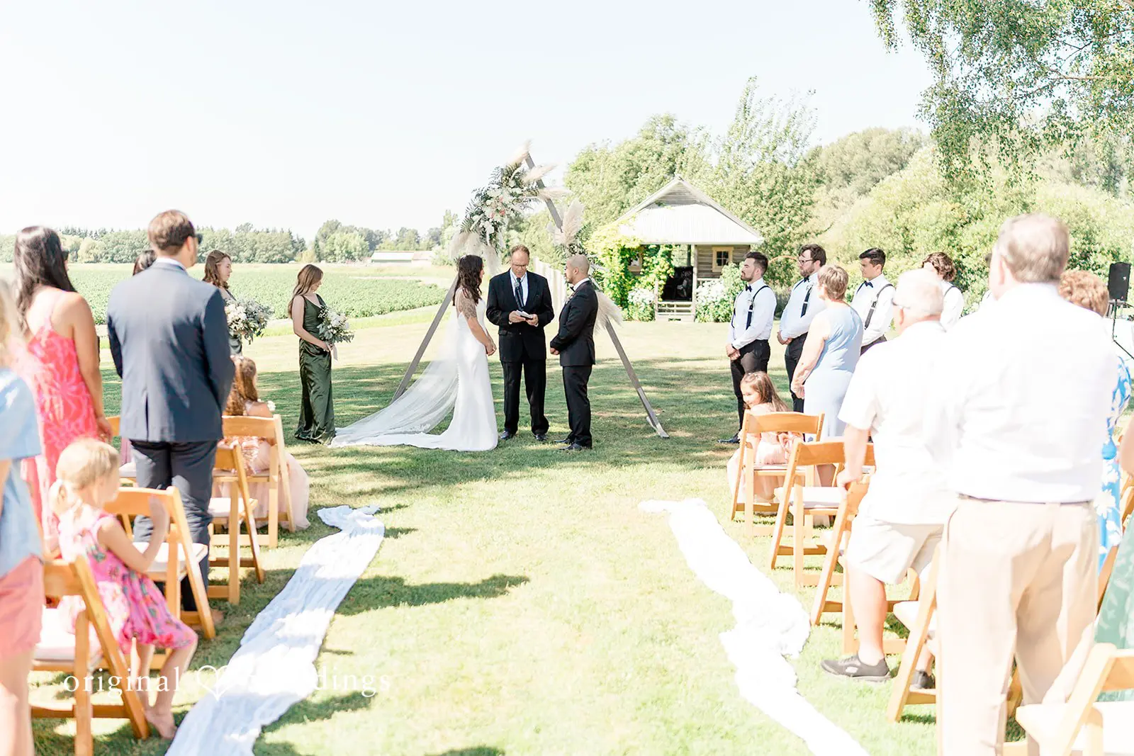 The Saltbox Barn Wedding // Alexandra & James -