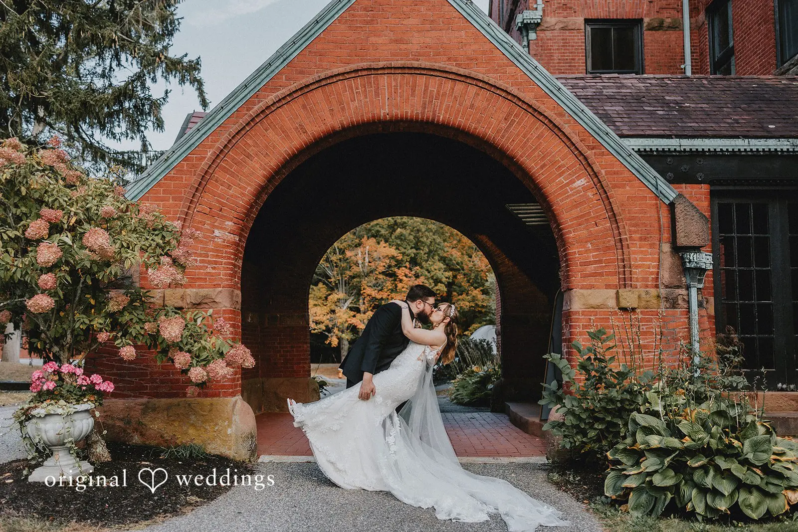 Rebecca + Ian The Stevens Estate at Osgood Hill Wedding // Rebecca & Ian -