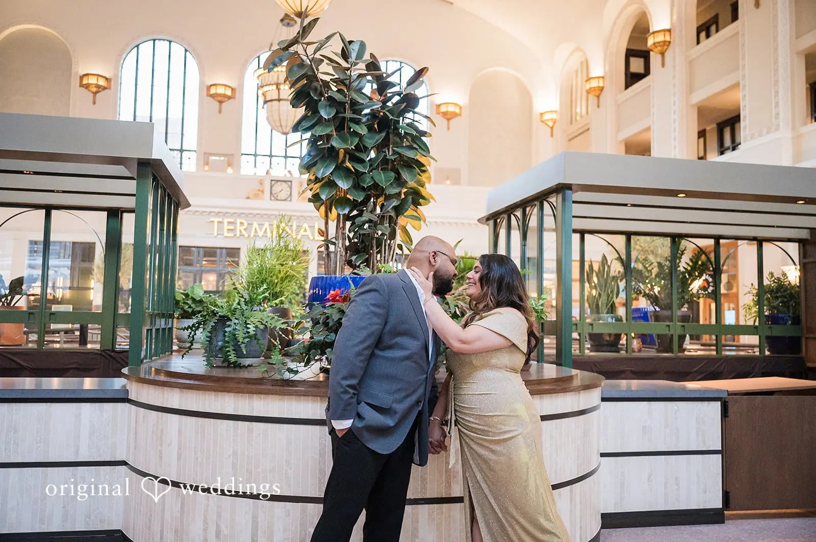 Sneha + Arjun Union Station Engagement // Sneha & Arjun -