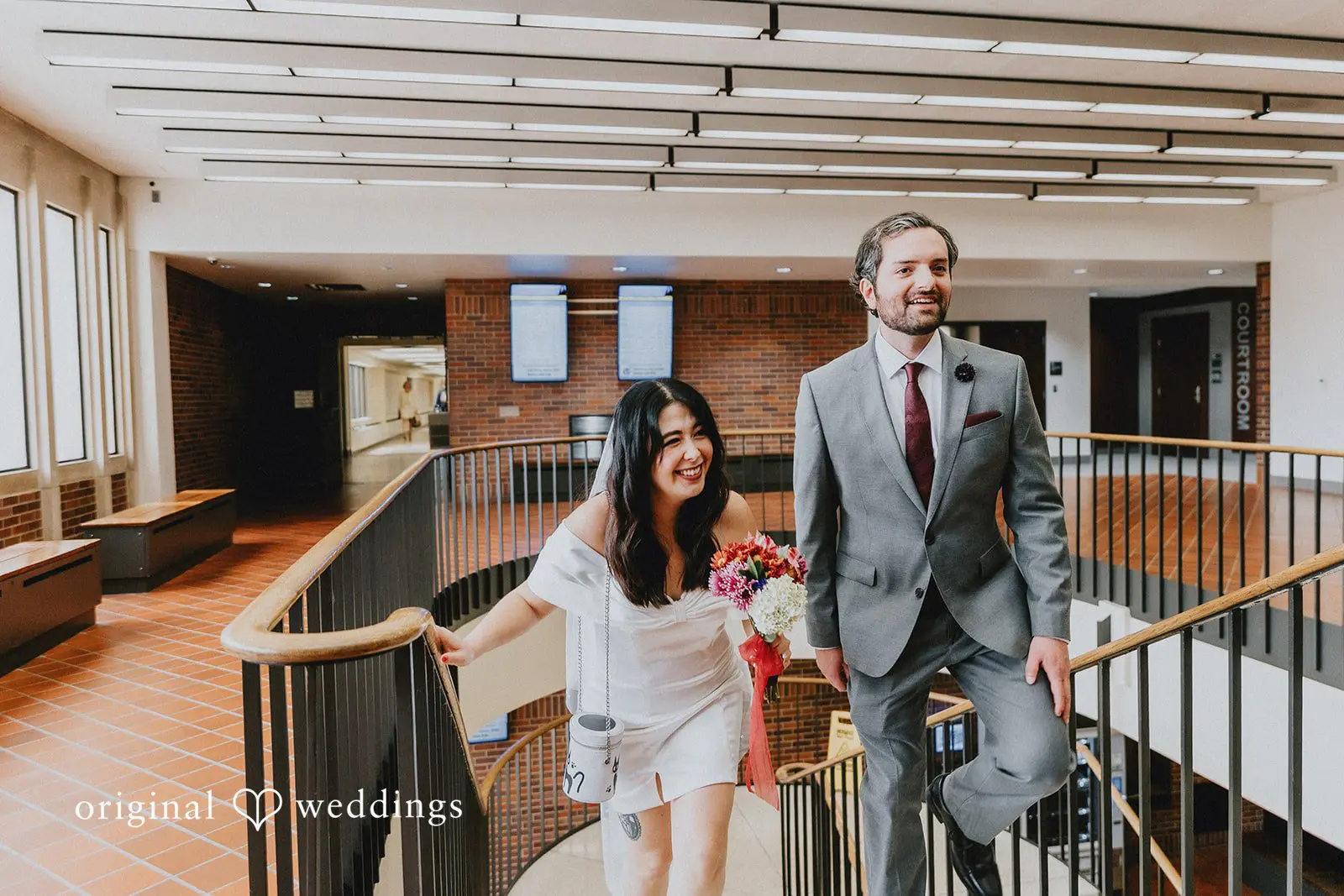Vanderburgh County Clerk Wedding // Christina & Nicholas -