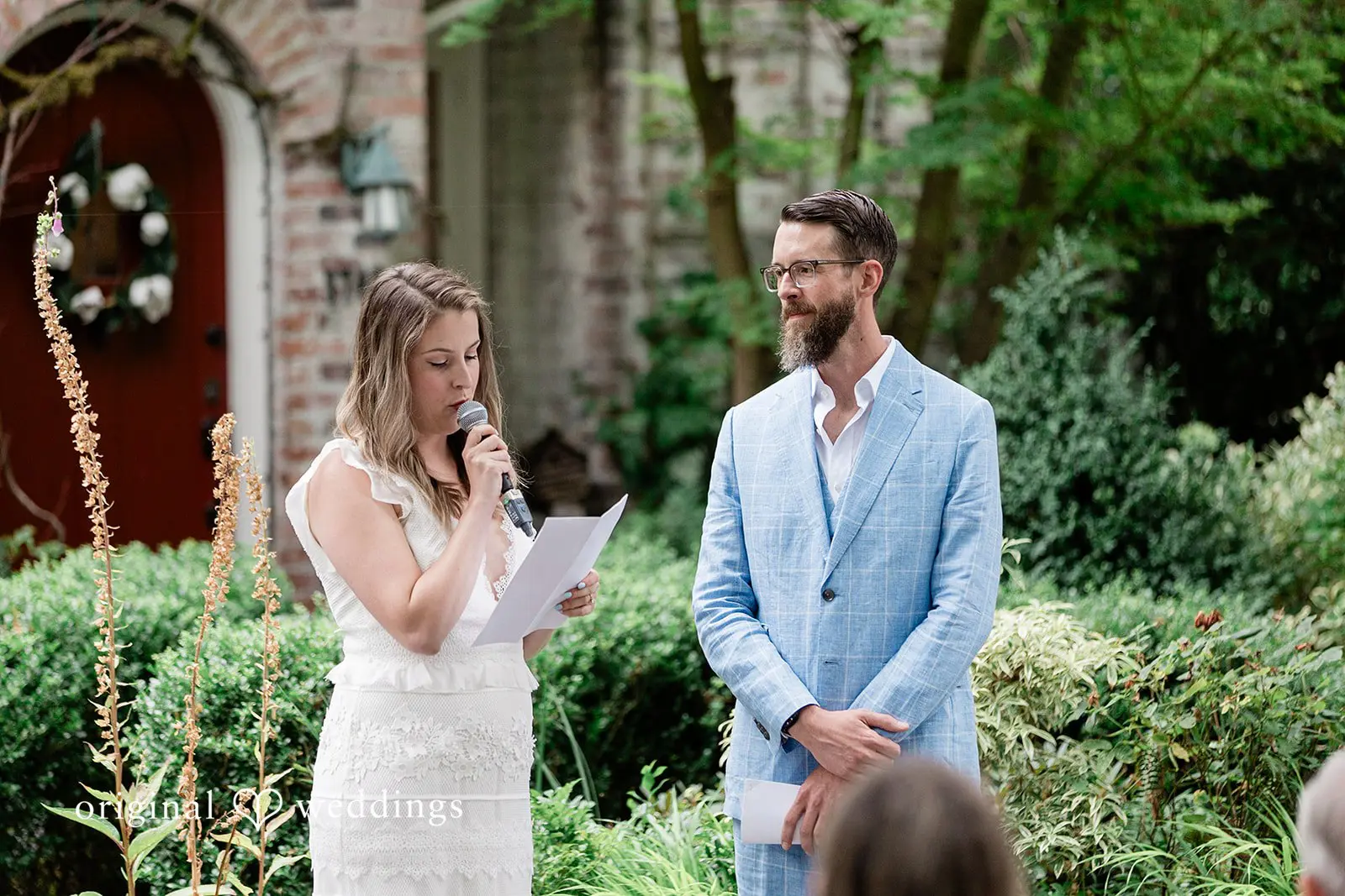Colleen + David Washington Backyard Wedding // Colleen & David -