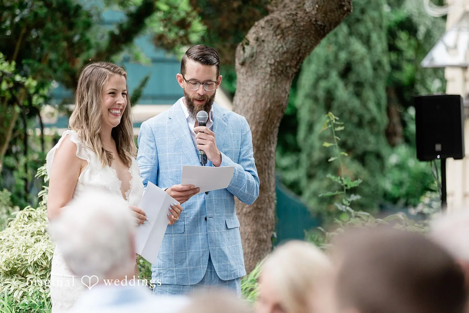 Colleen + David Washington Backyard Wedding // Colleen & David -