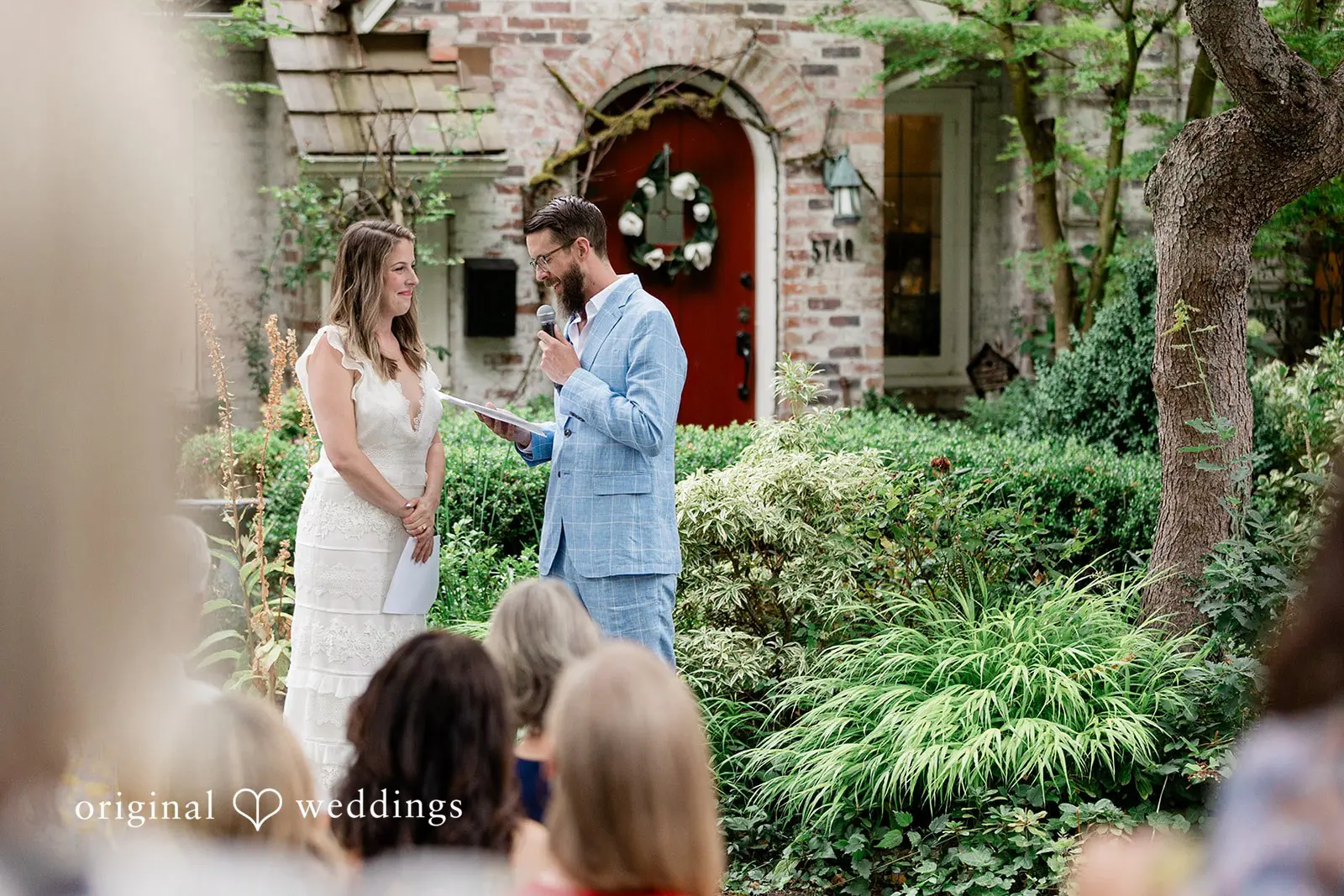 Colleen + David Washington Backyard Wedding // Colleen & David -