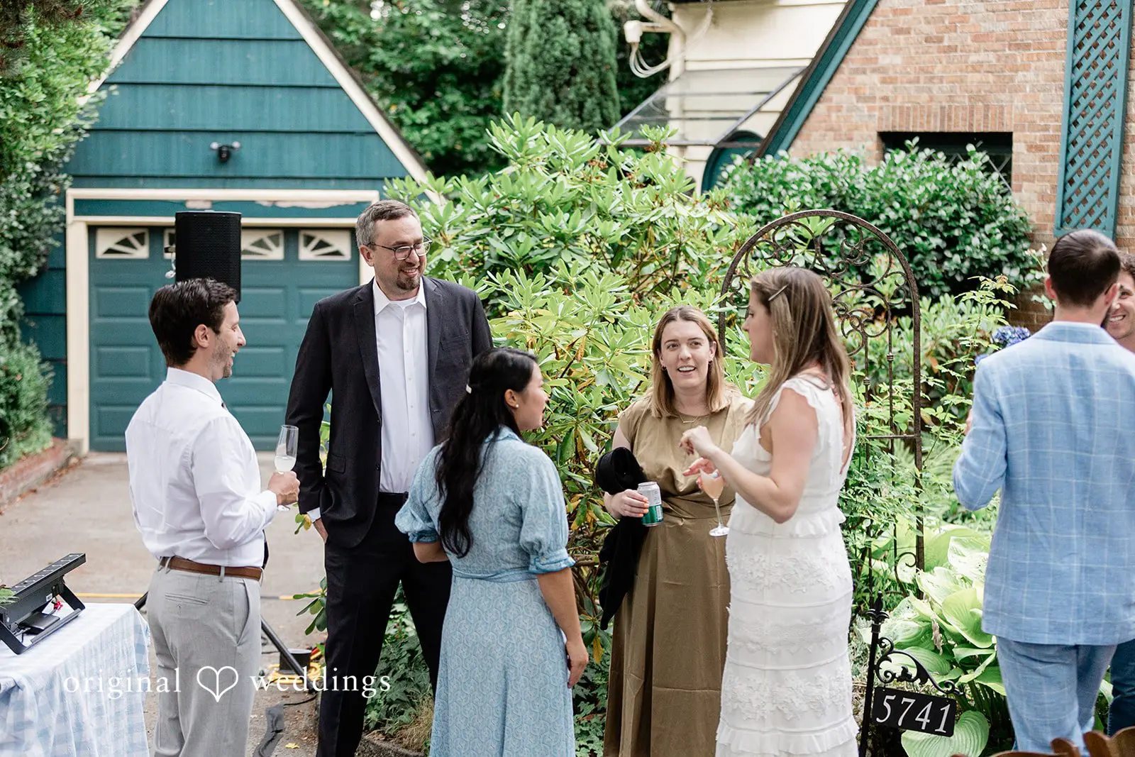 Colleen + David Washington Backyard Wedding // Colleen & David -