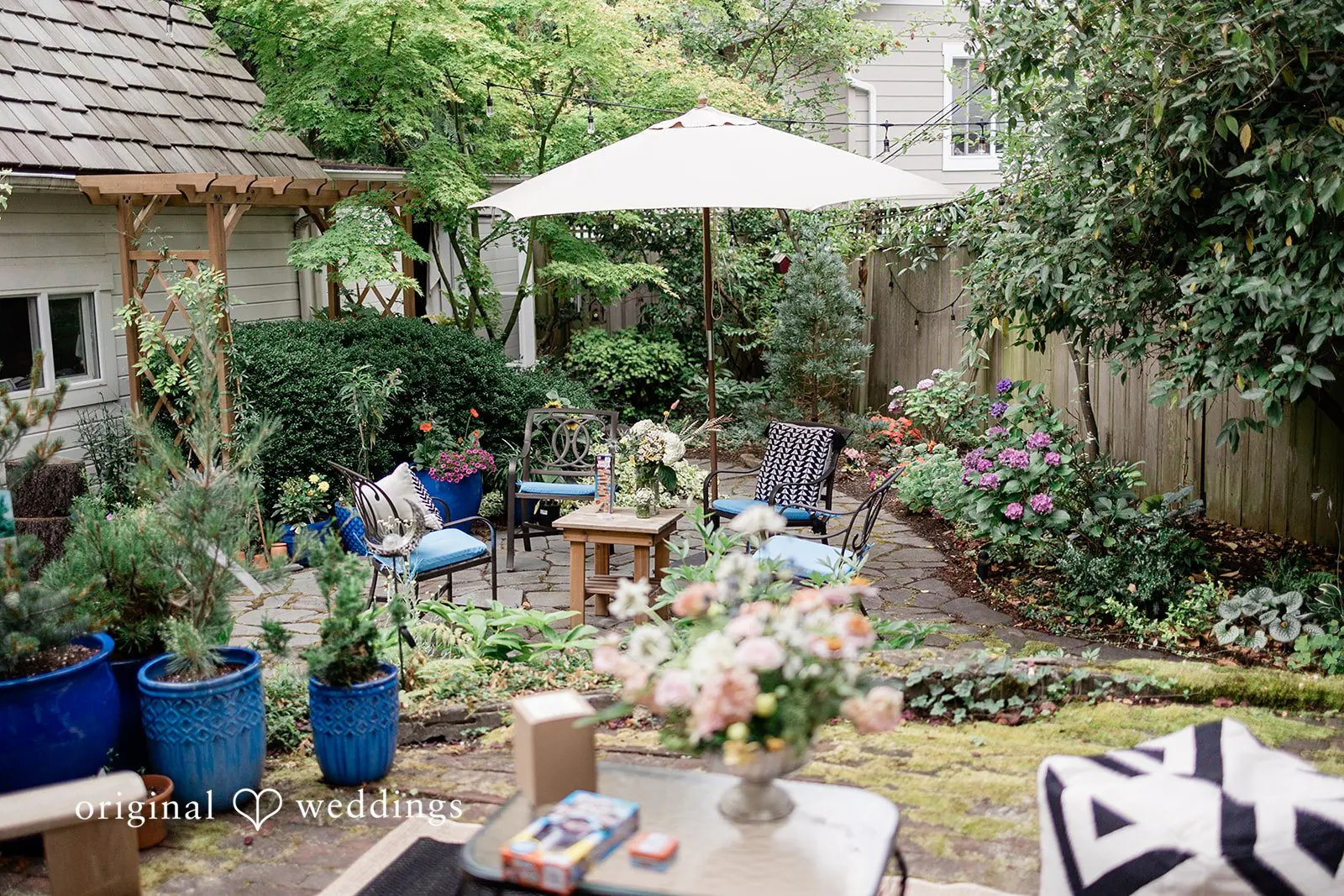 Colleen + David Washington Backyard Wedding // Colleen & David -