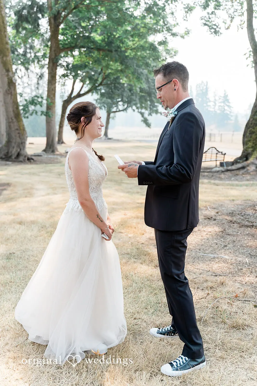 Demitri + Anthony Washington Backyard Wedding // Demitri & Anthony -