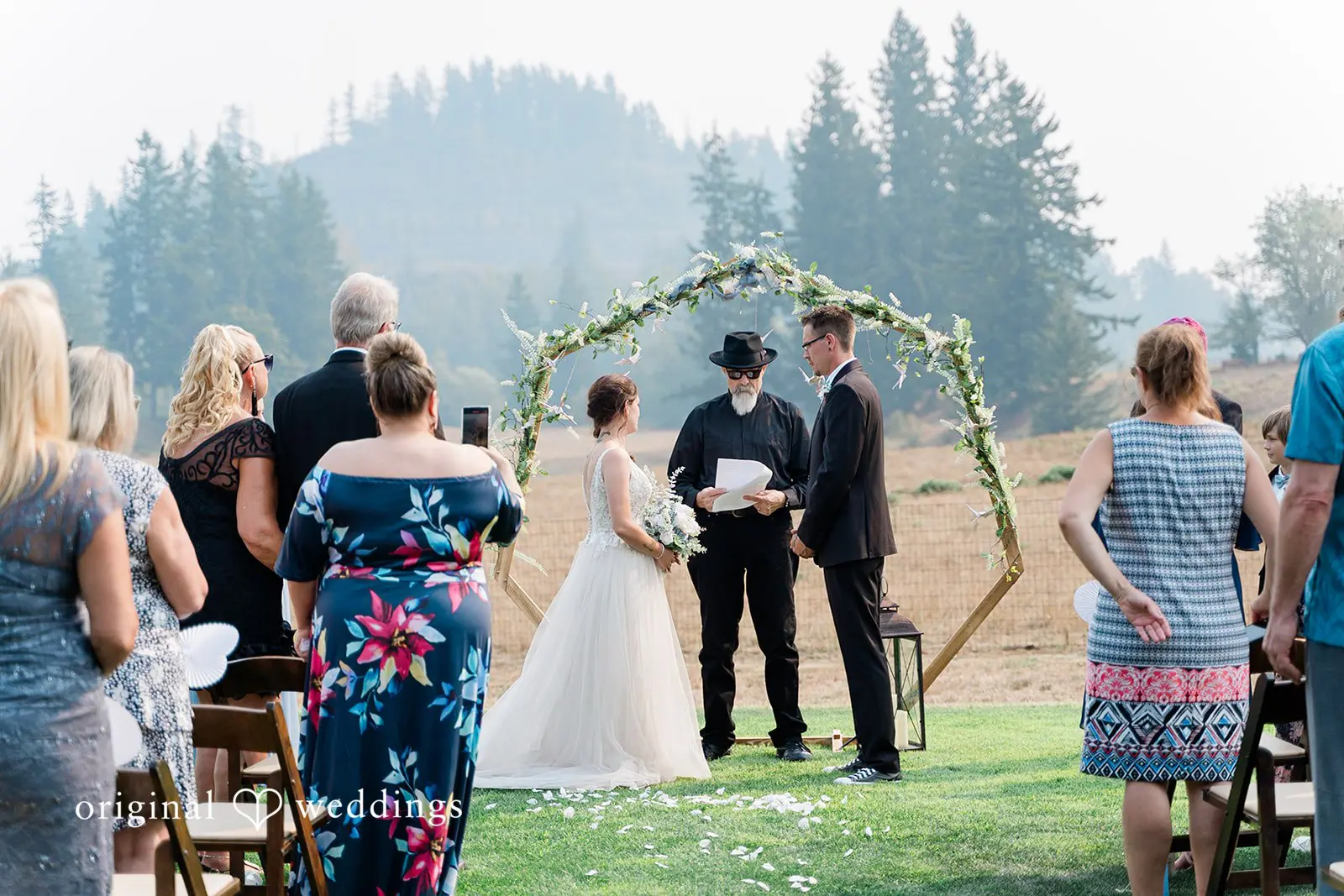 Demitri + Anthony Washington Backyard Wedding // Demitri & Anthony -