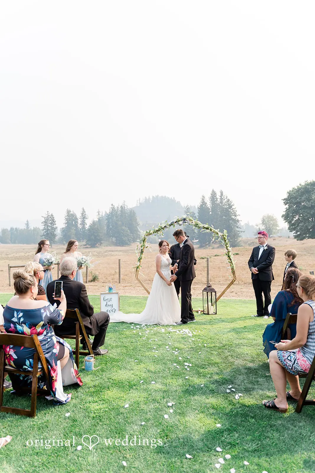 Demitri + Anthony Washington Backyard Wedding // Demitri & Anthony -