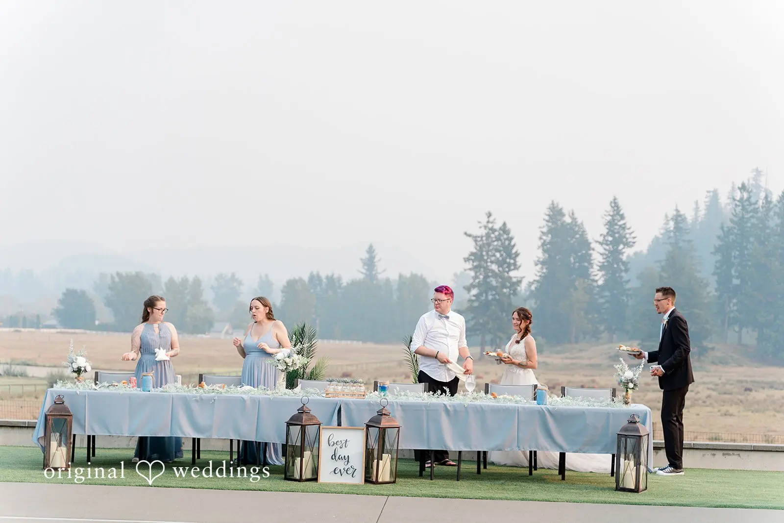 Demitri + Anthony Washington Backyard Wedding // Demitri & Anthony -