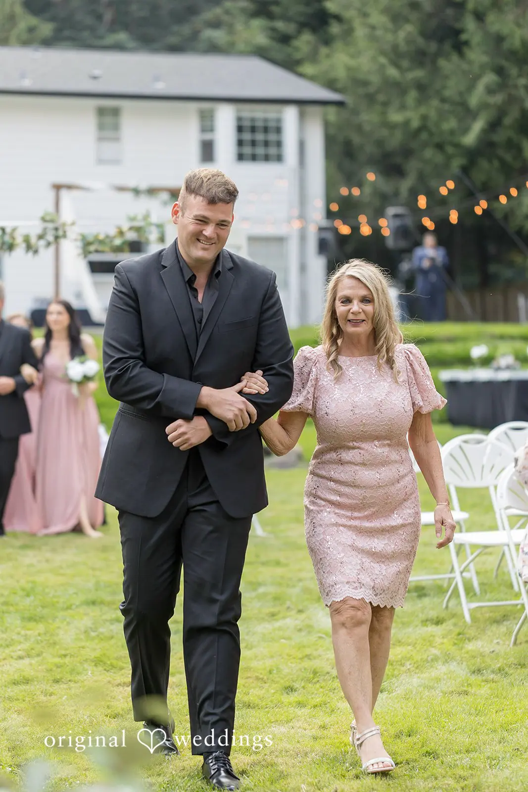 Ella + Mitch Washington Backyard Wedding // Ella & Mitch -