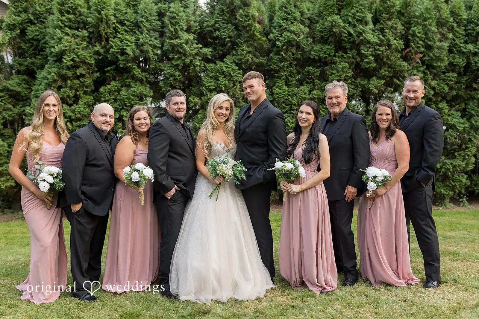 Ella + Mitch Washington Backyard Wedding // Ella & Mitch -