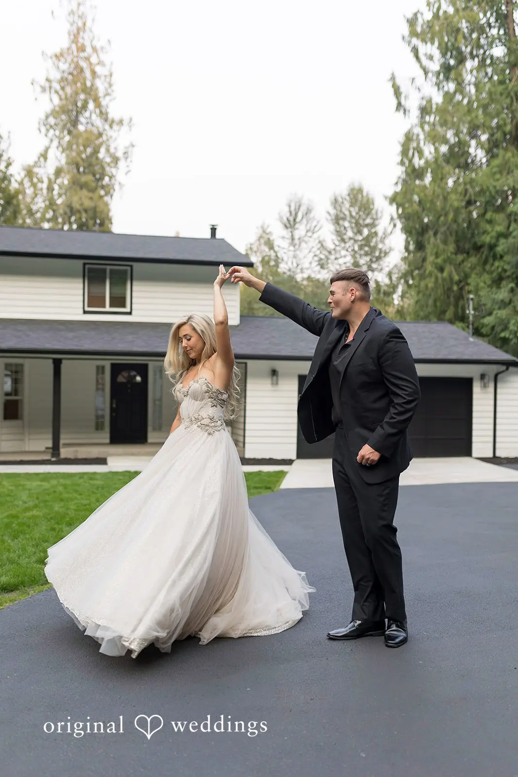 Ella + Mitch Washington Backyard Wedding // Ella & Mitch -