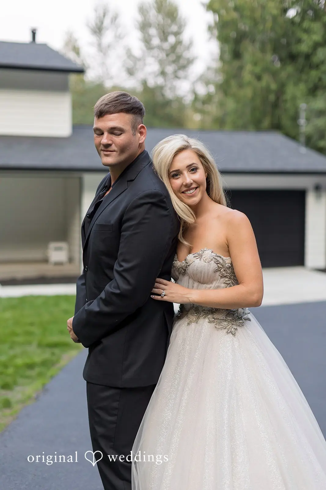 Ella + Mitch Washington Backyard Wedding // Ella & Mitch -