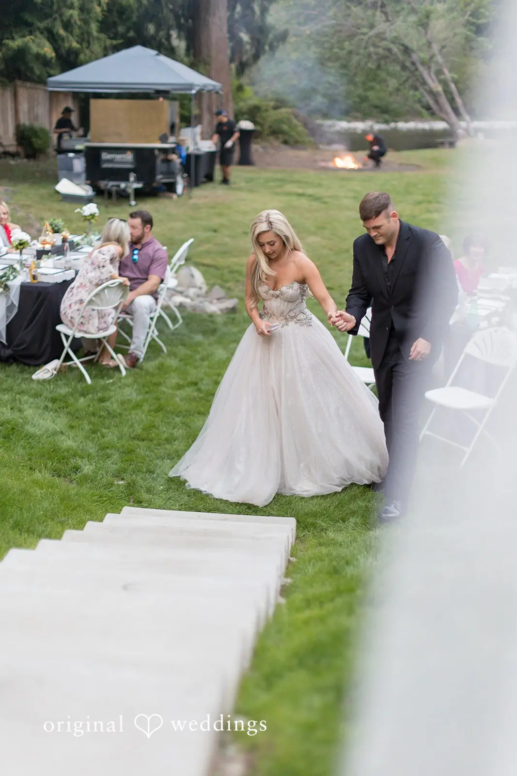 Ella + Mitch Washington Backyard Wedding // Ella & Mitch -