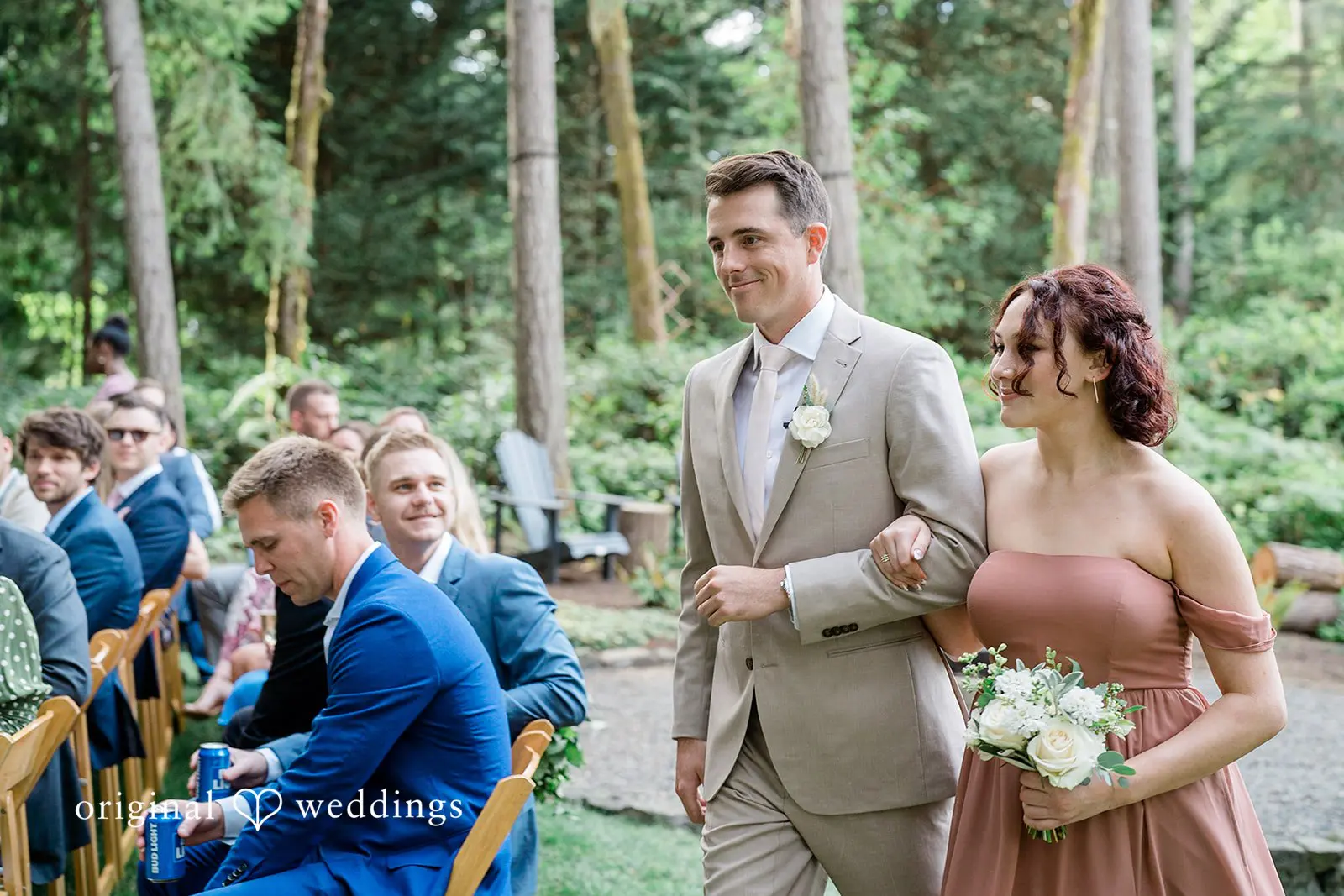 Emily + Aaron Washington Backyard Wedding // Emily & Aaron -