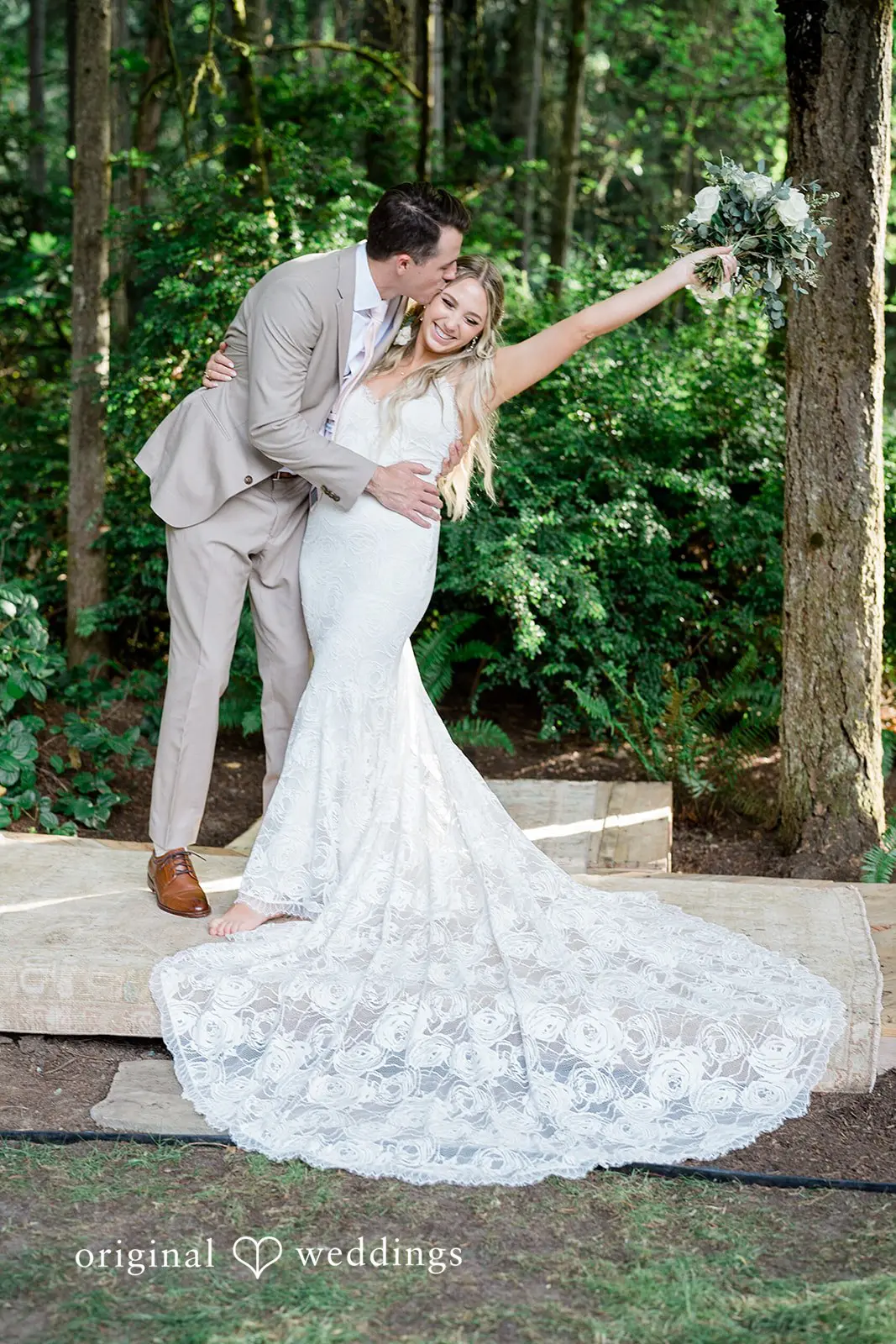 Emily + Aaron Washington Backyard Wedding // Emily & Aaron -