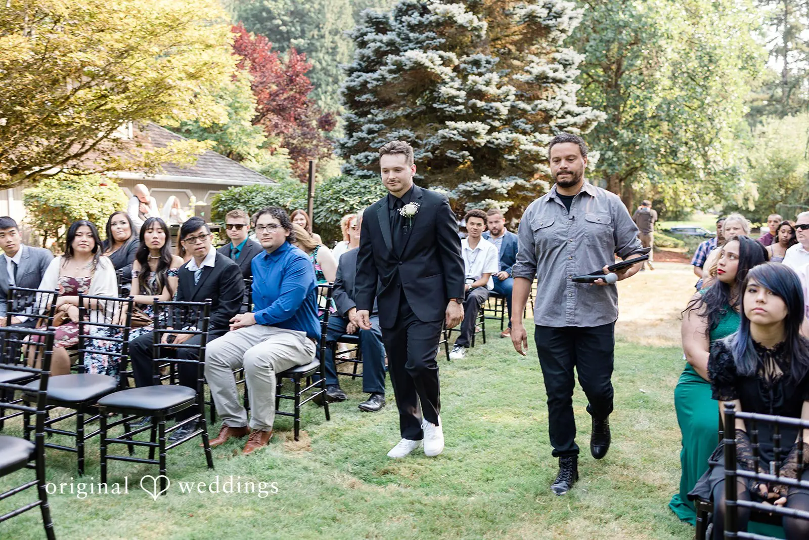 Jazmyn + Haydn Washington Backyard Wedding // Jazmyn & Haydn -