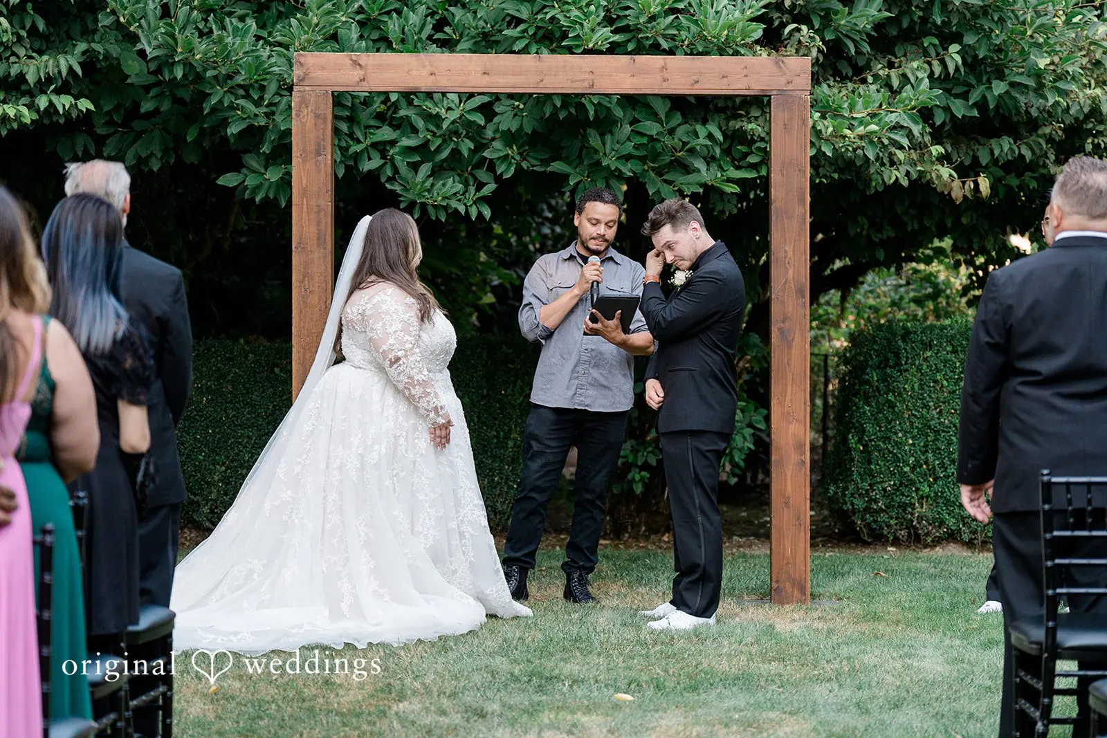 Jazmyn + Haydn Washington Backyard Wedding // Jazmyn & Haydn -