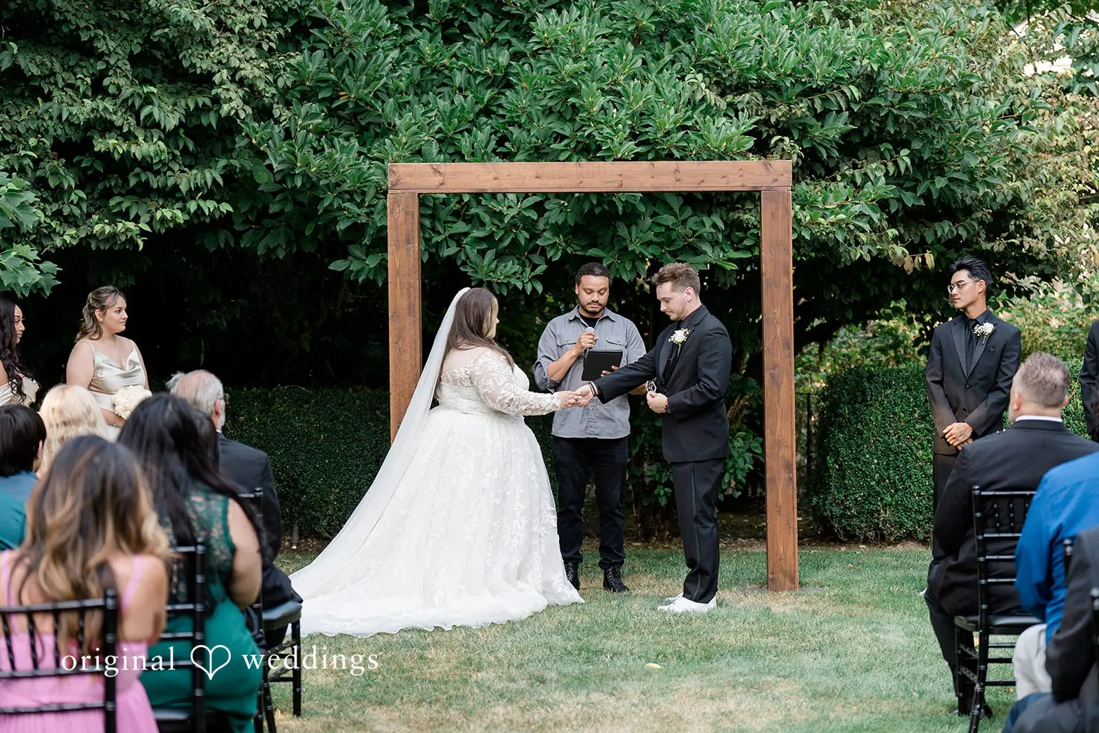 Jazmyn + Haydn Washington Backyard Wedding // Jazmyn & Haydn -