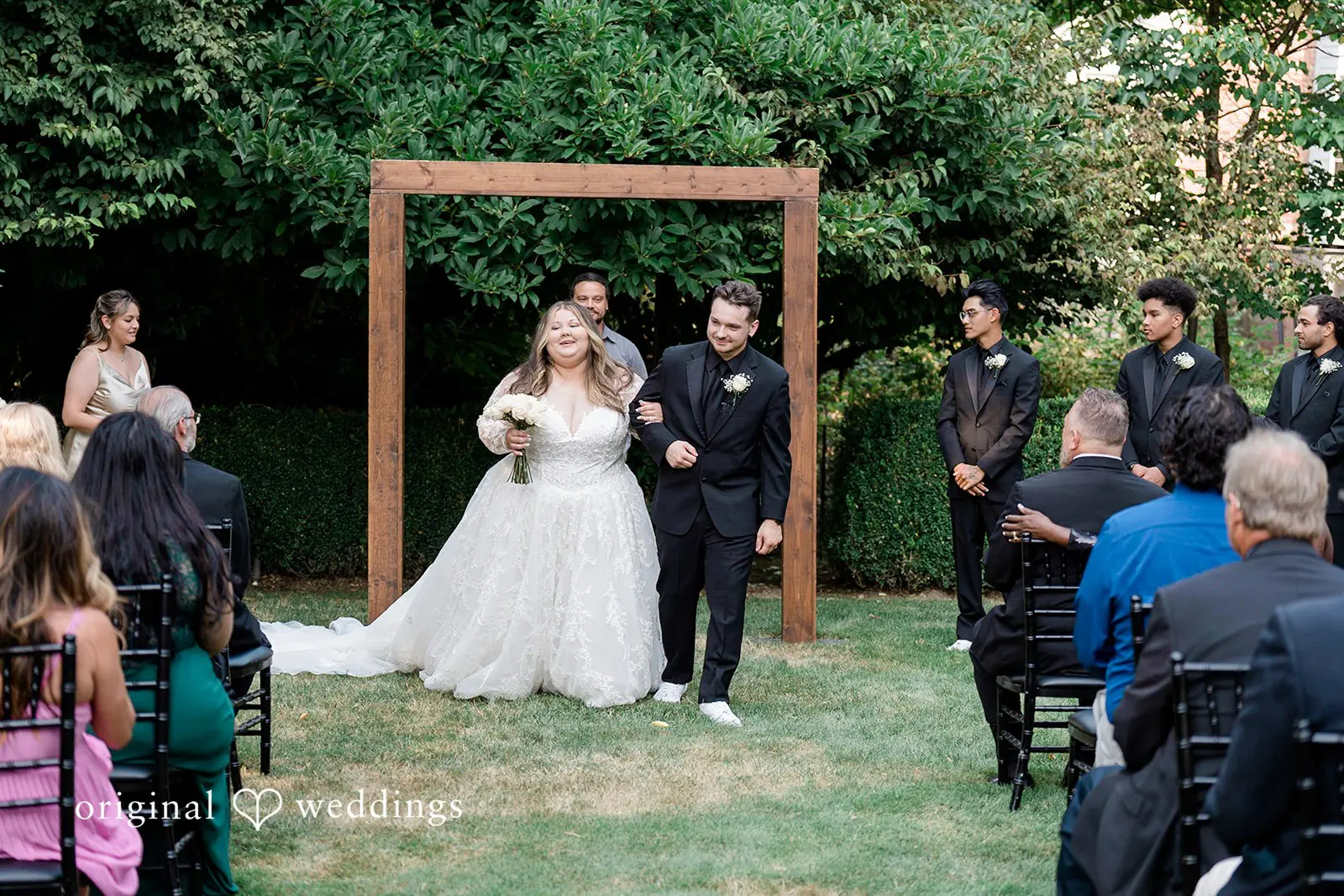 Jazmyn + Haydn Washington Backyard Wedding // Jazmyn & Haydn -