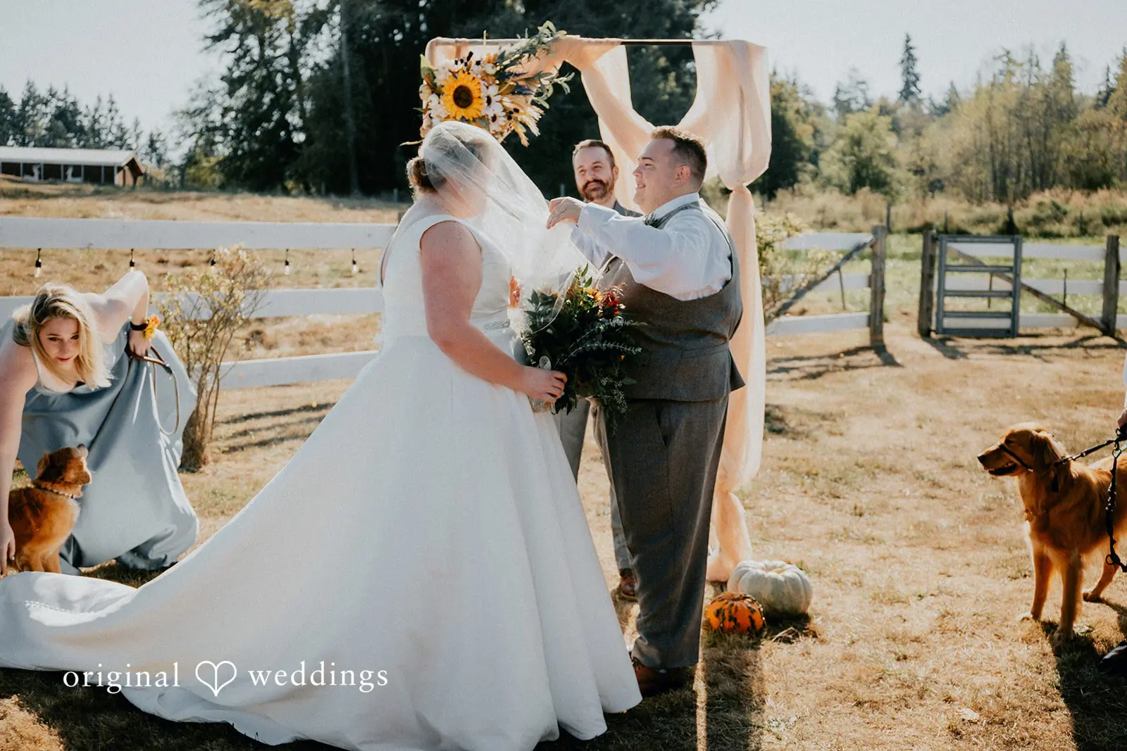 Holly + Jacob Washington Backyard Wedding // Jacob & Holly -