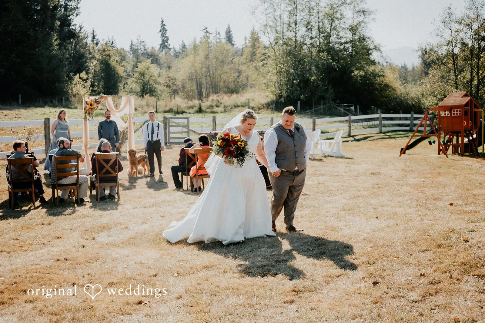 Holly + Jacob Washington Backyard Wedding // Jacob & Holly -
