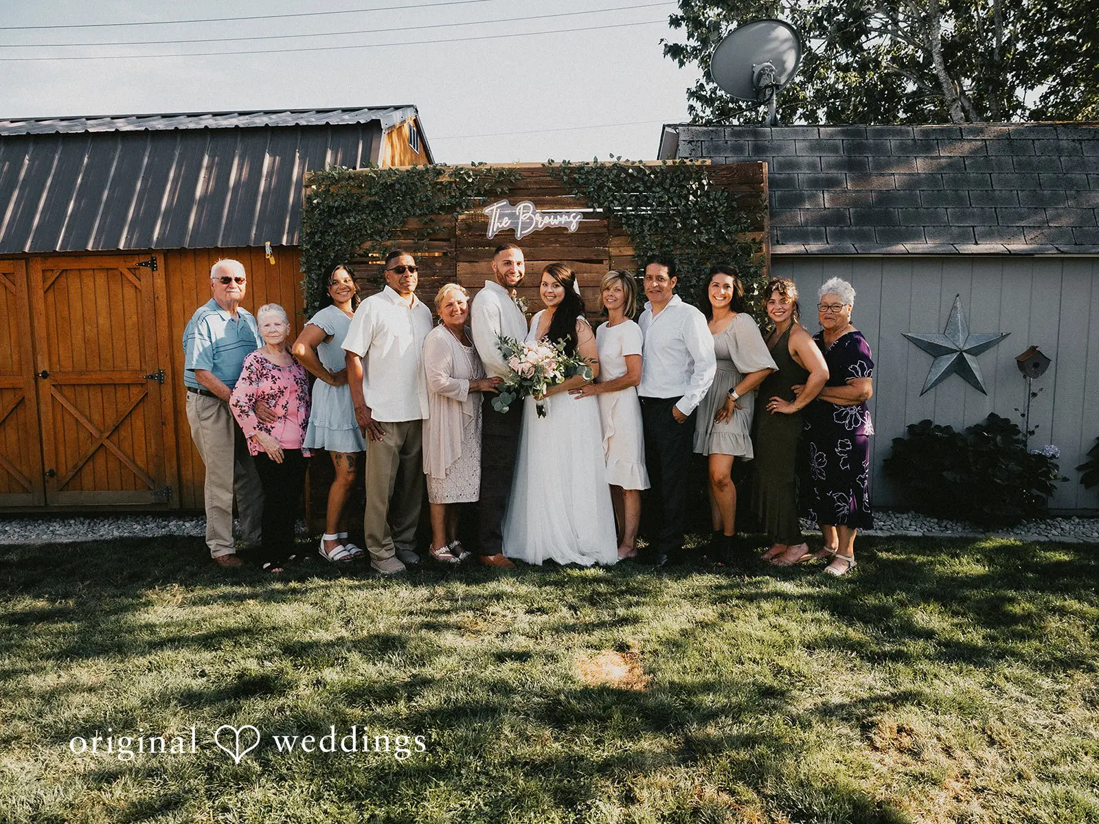 Jonathan + Ashley Washington Backyard Wedding // Jonathan & Ashley -