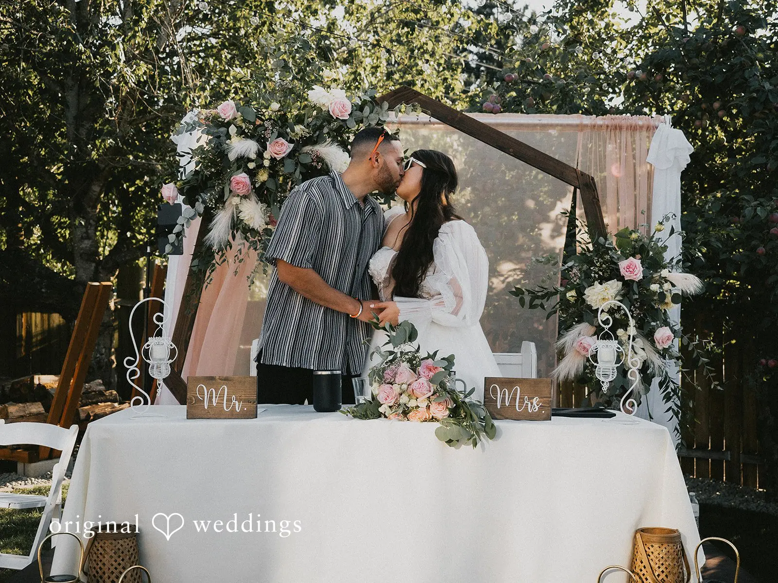 Jonathan + Ashley Washington Backyard Wedding // Jonathan & Ashley -