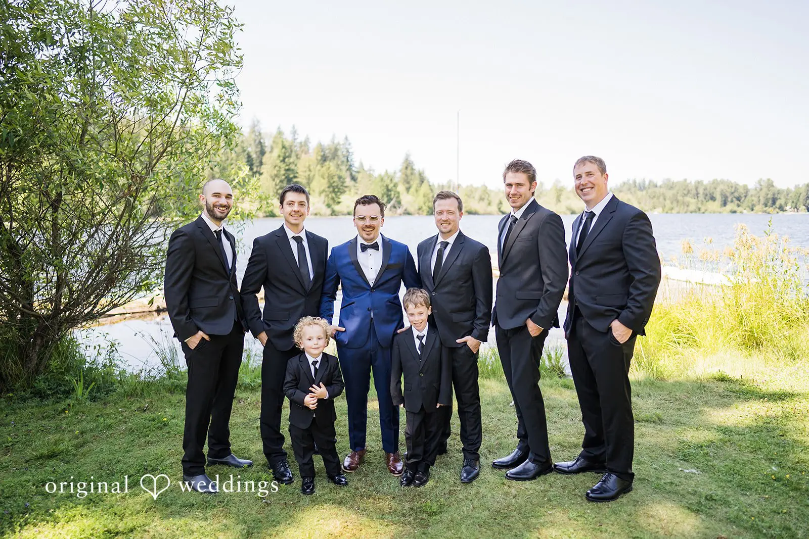 Emily + Brian Washington Backyard Wedding // Emily & Brian -