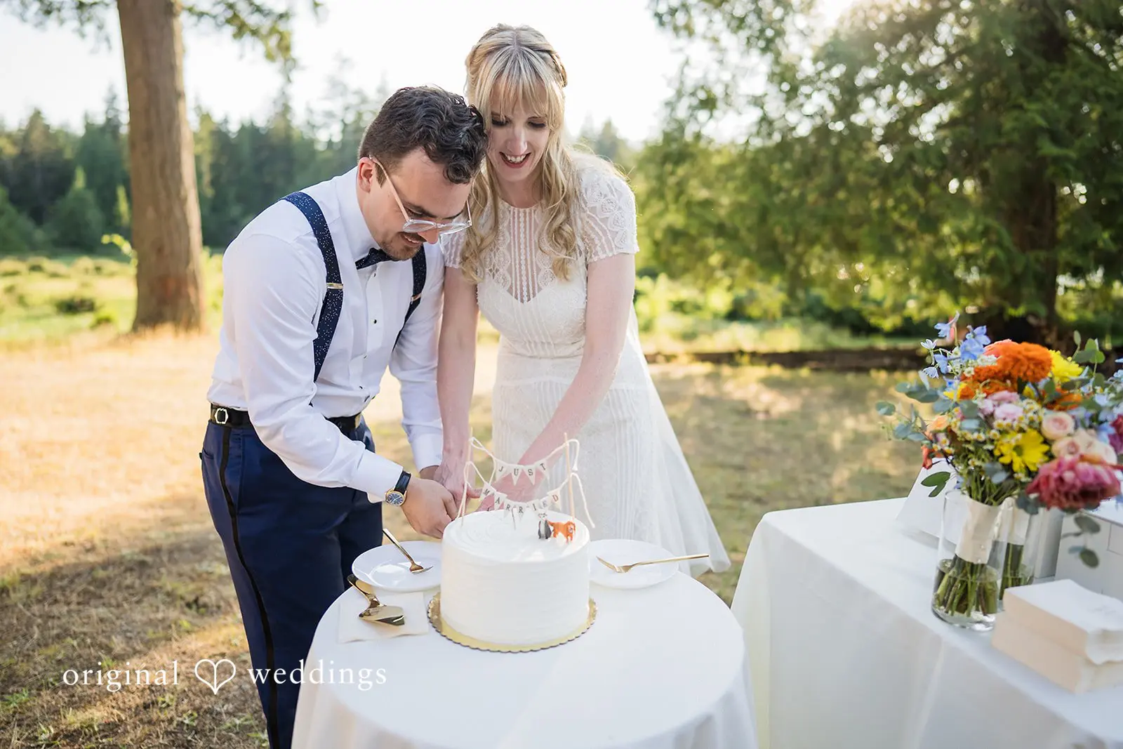 Emily + Brian Washington Backyard Wedding // Emily & Brian -