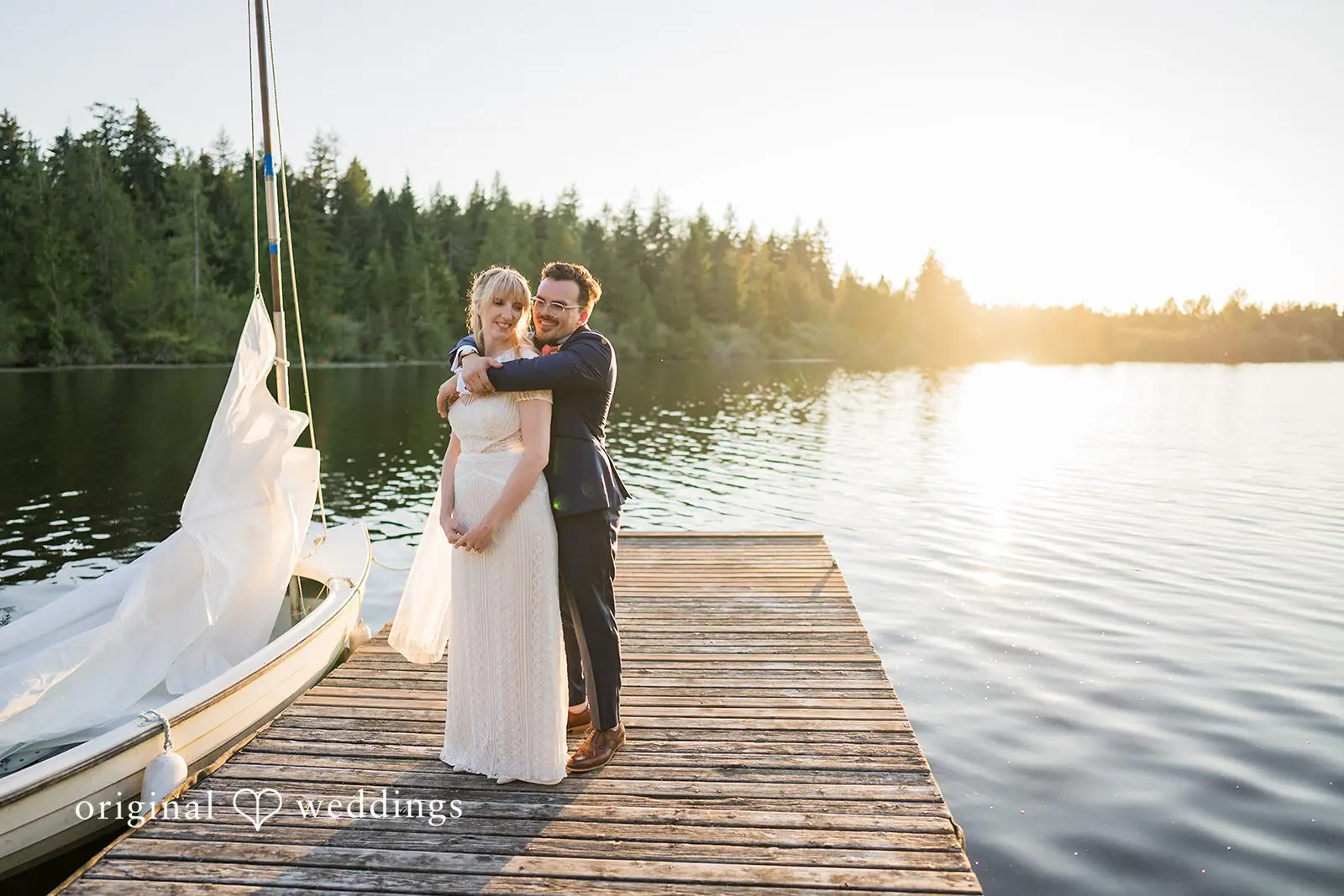 Emily + Brian Washington Backyard Wedding // Emily & Brian -