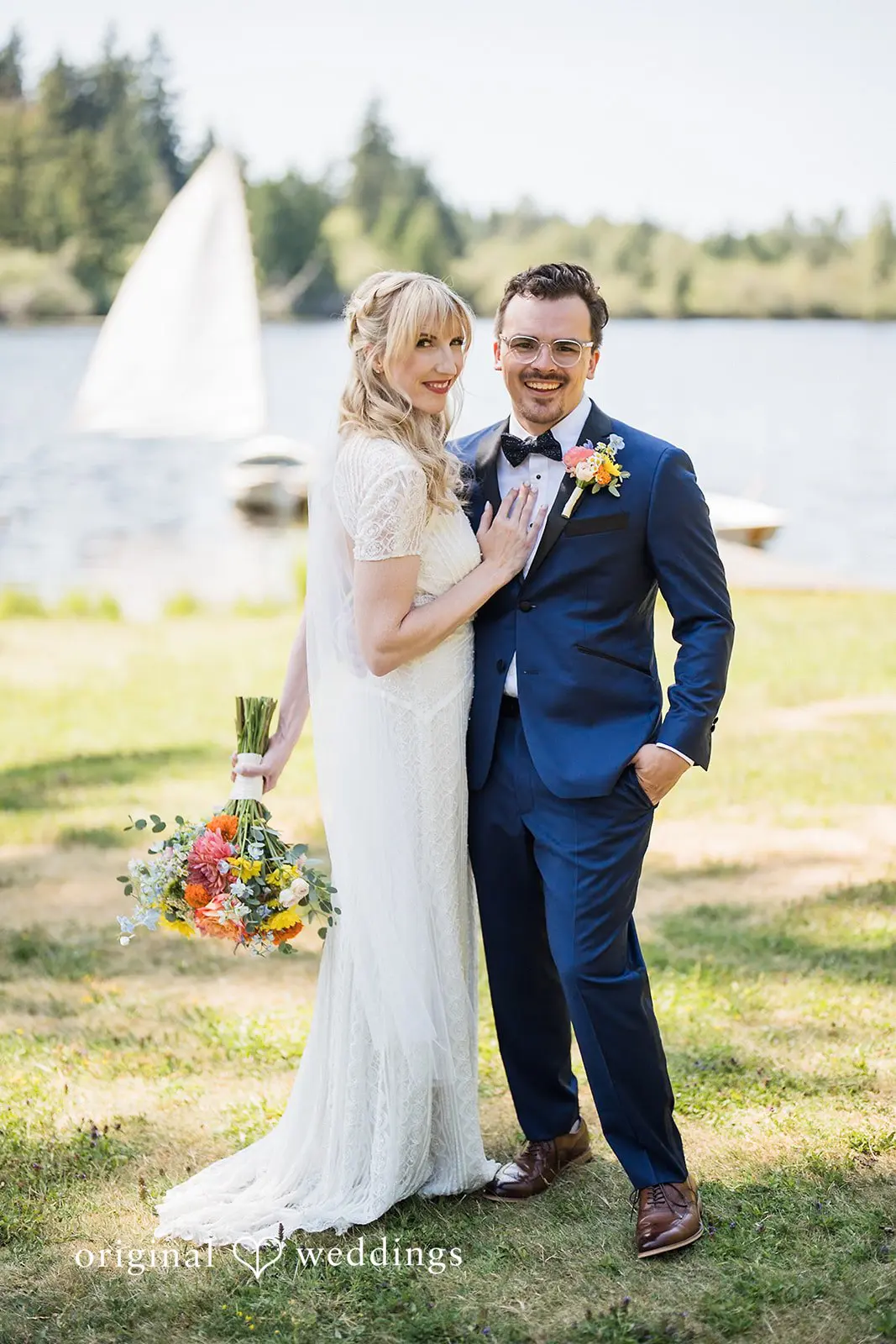 Emily + Brian Washington Backyard Wedding // Emily & Brian -