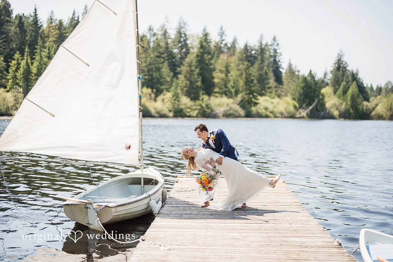 Emily + Brian Washington Backyard Wedding // Emily & Brian -