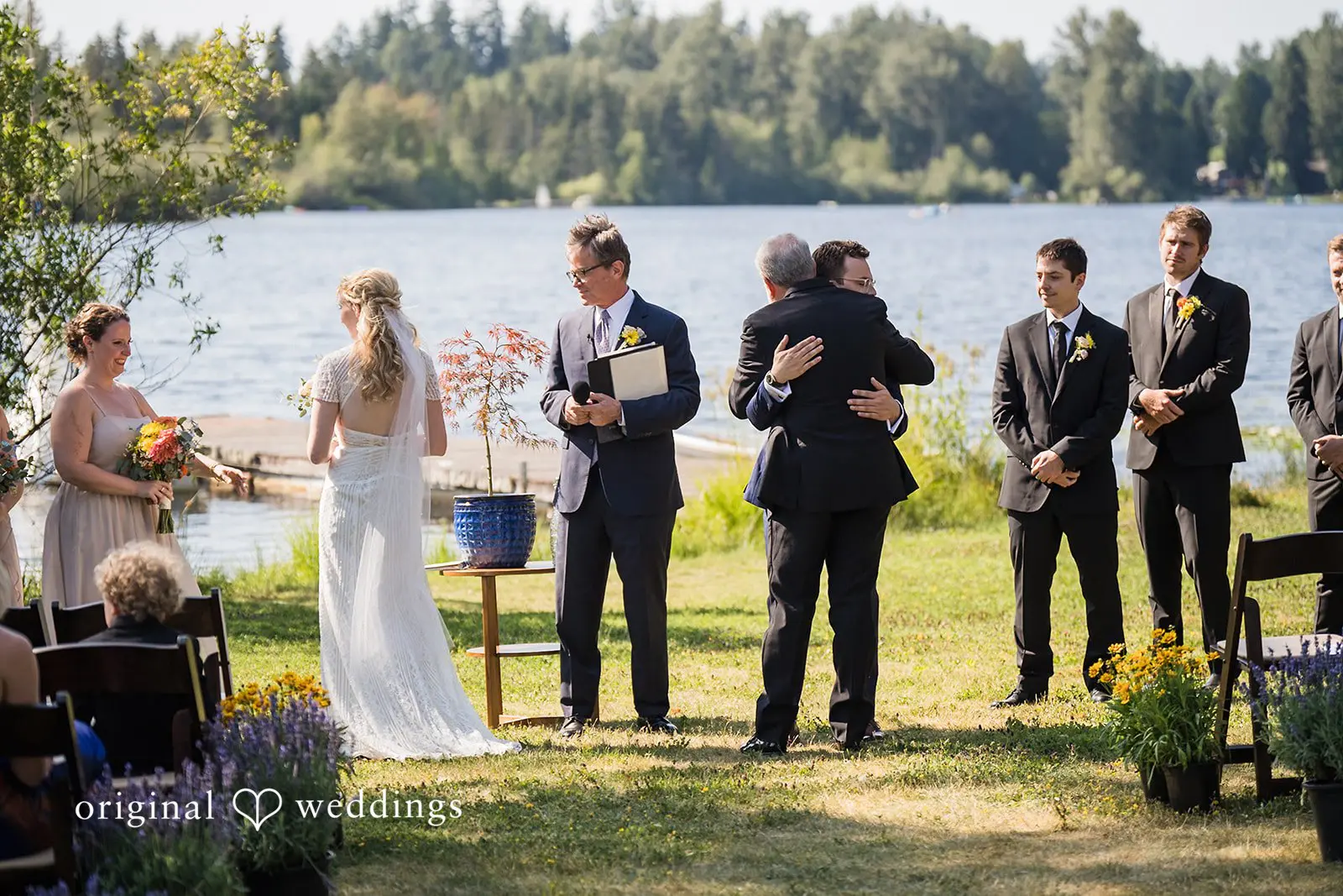 Emily + Brian Washington Backyard Wedding // Emily & Brian -