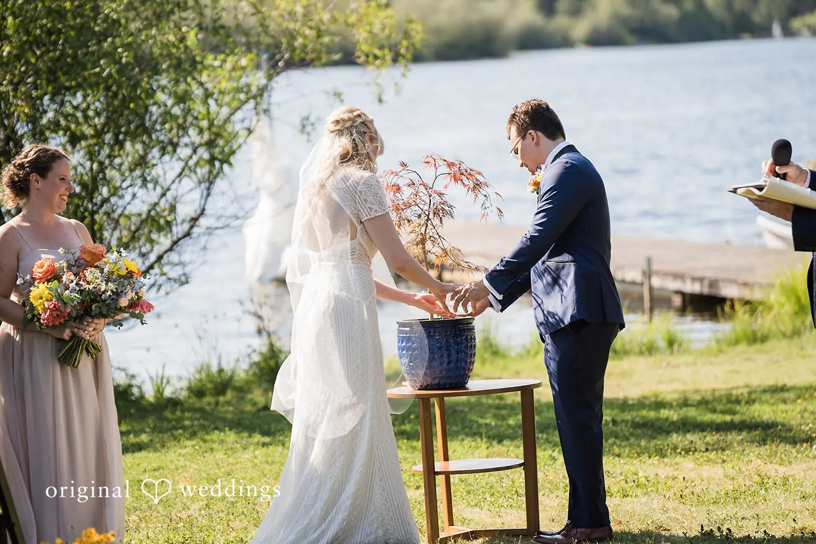 Emily + Brian Washington Backyard Wedding // Emily & Brian -