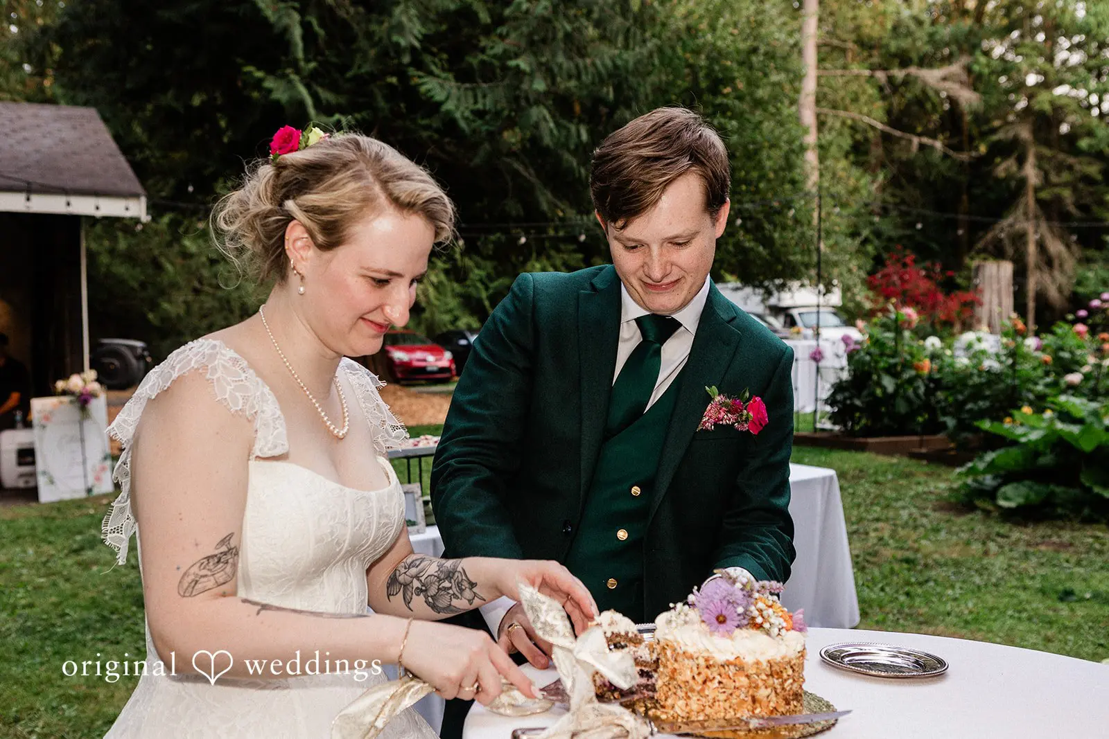 Catherine + Jonah Washington Backyard Wedding // Catherine & Jonah -