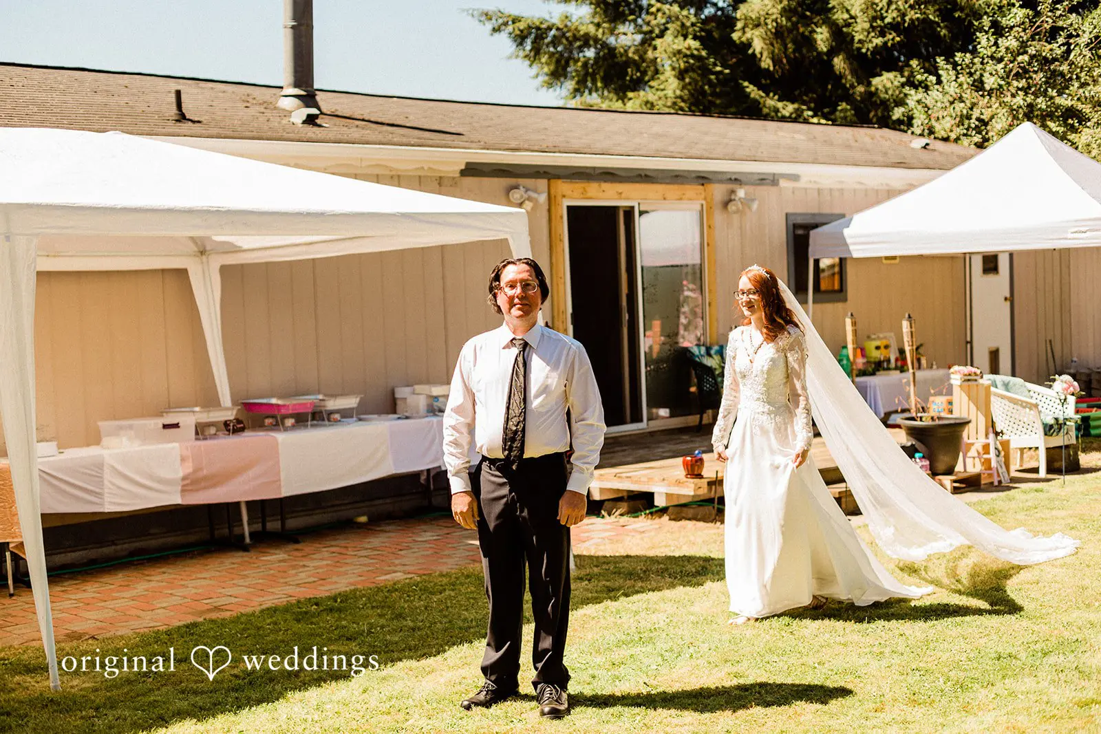 Washington Backyard Wedding // Jade & Joshua -