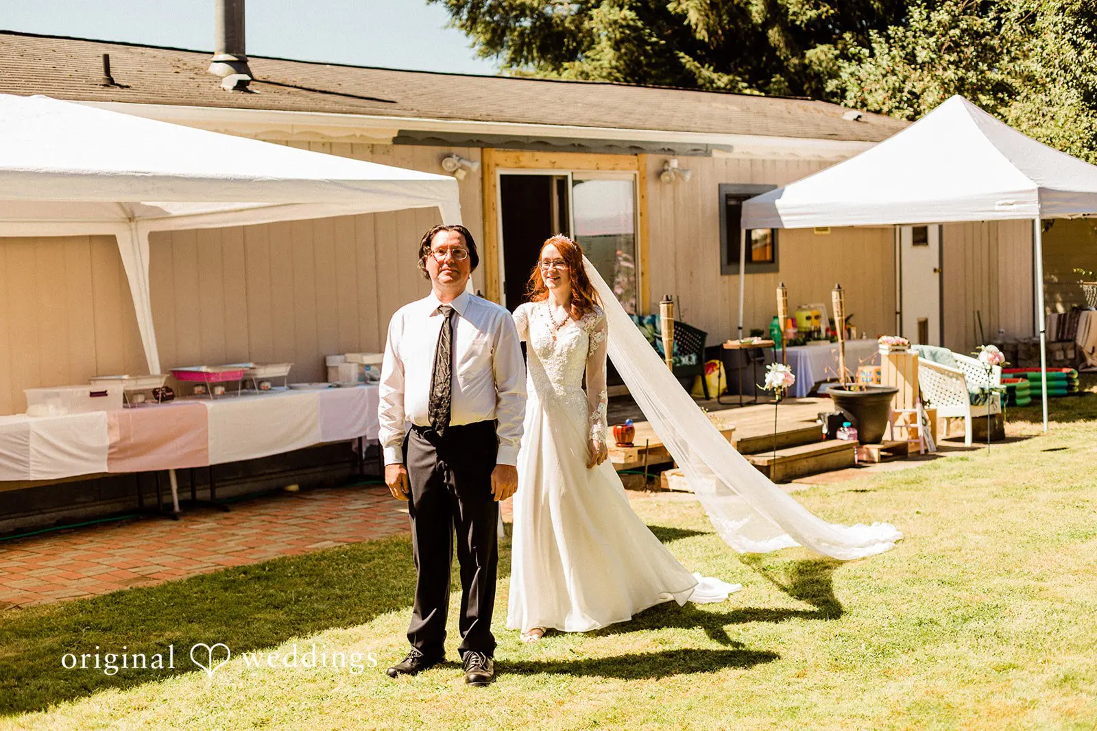 Washington Backyard Wedding // Jade & Joshua -