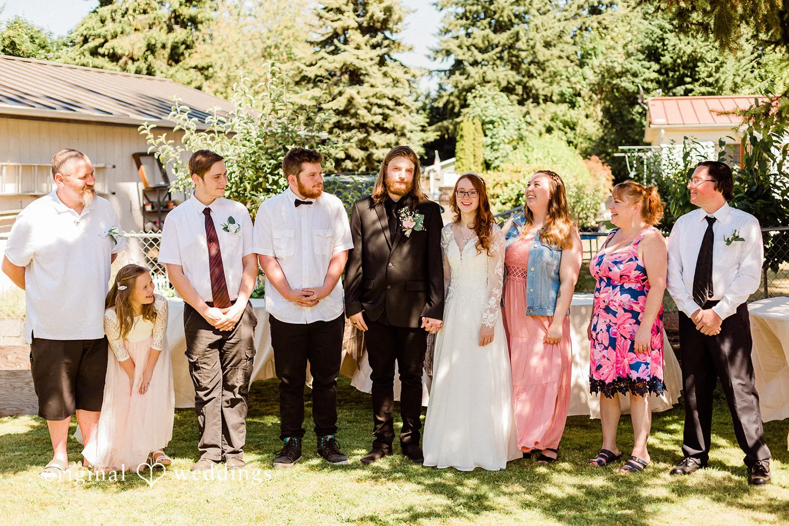 Washington Backyard Wedding // Jade & Joshua -