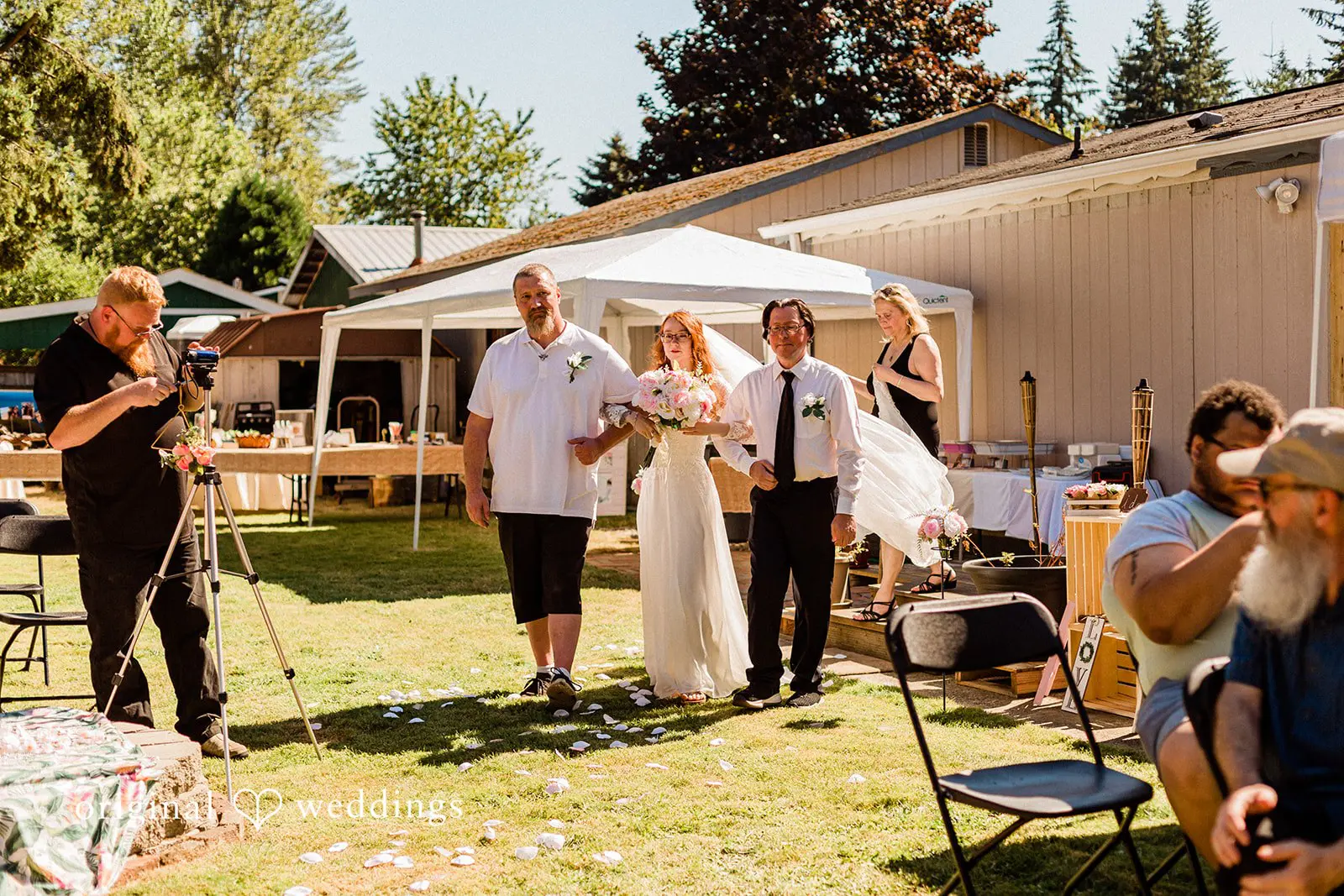 Washington Backyard Wedding // Jade & Joshua -