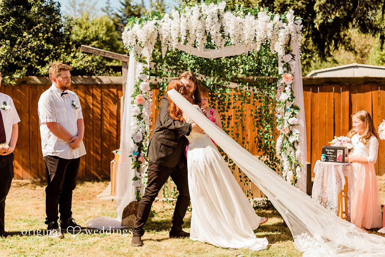 Washington Backyard Wedding // Jade & Joshua -