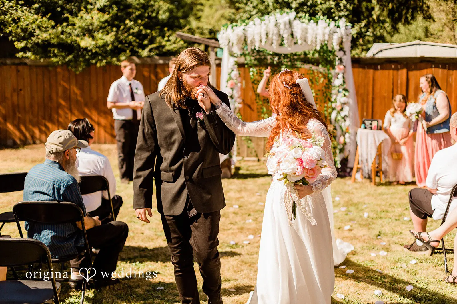 Washington Backyard Wedding // Jade & Joshua -