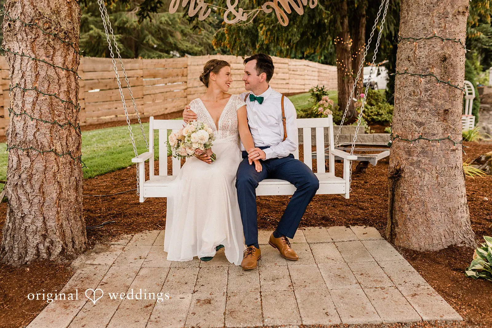 Washington Backyard Wedding // Rachel & Zachary -