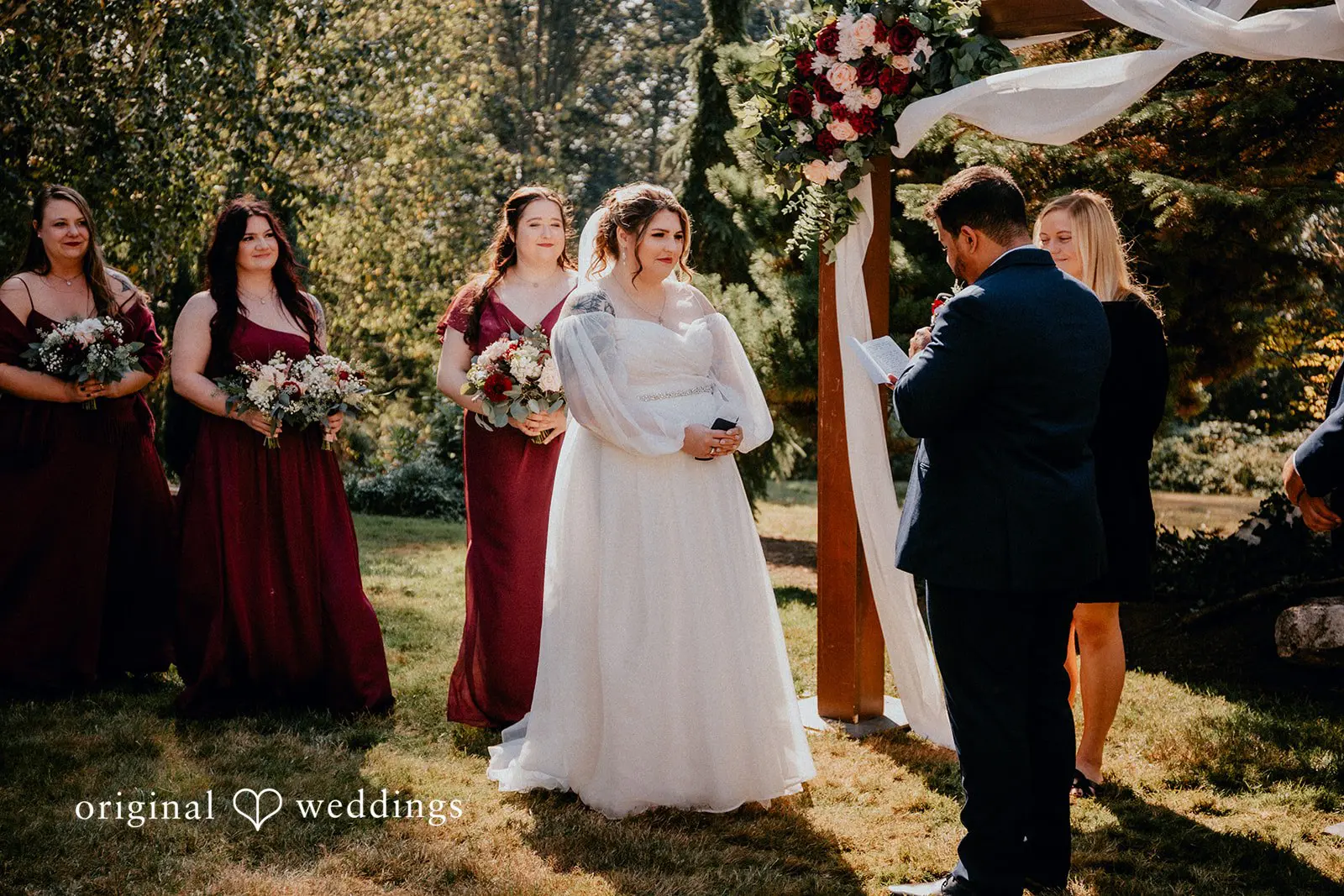 Caitlyn + Alex Washington Backyard Wedding // Caitlyn & Alex -