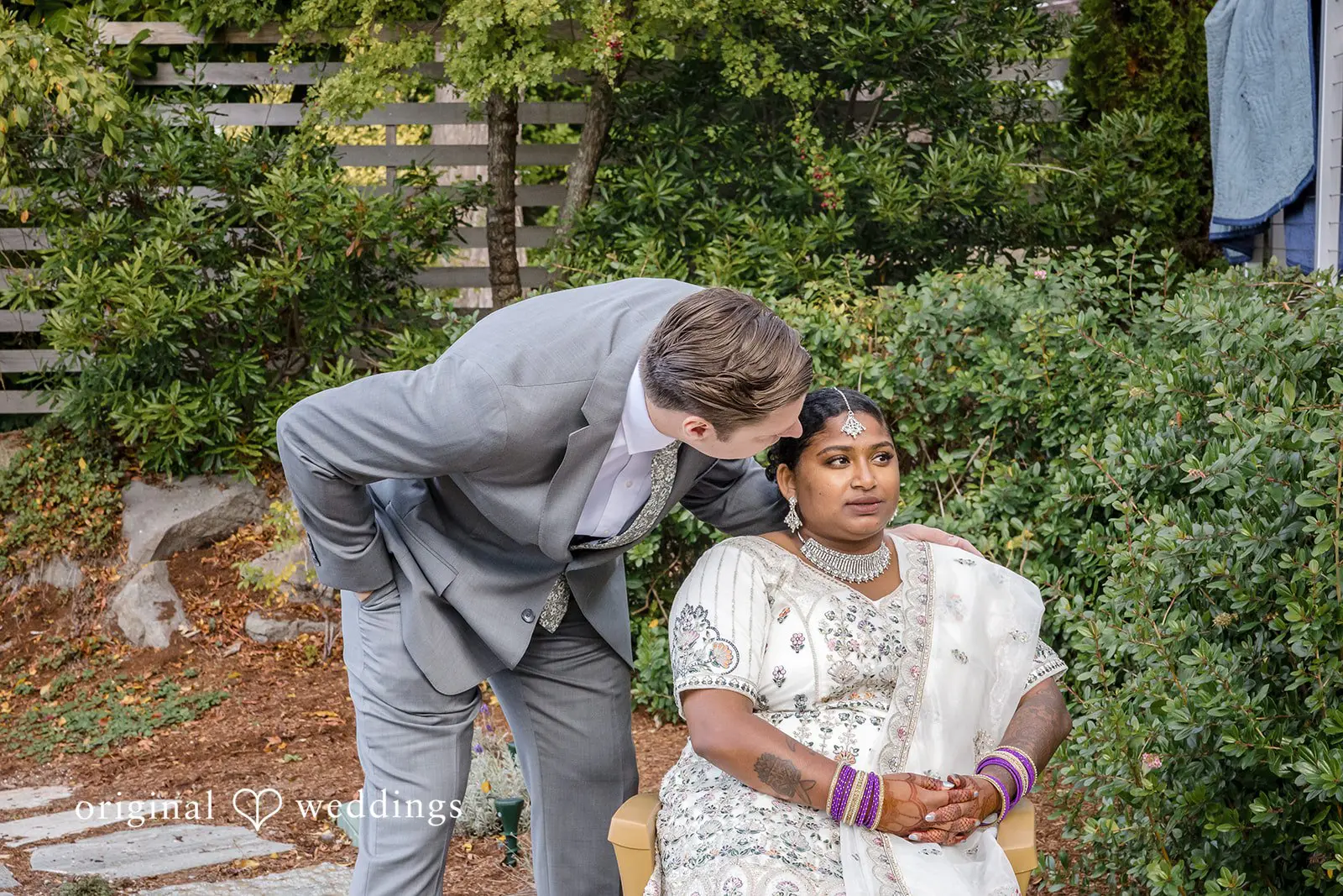 Washington Backyard Wedding // Suji & Stephen -