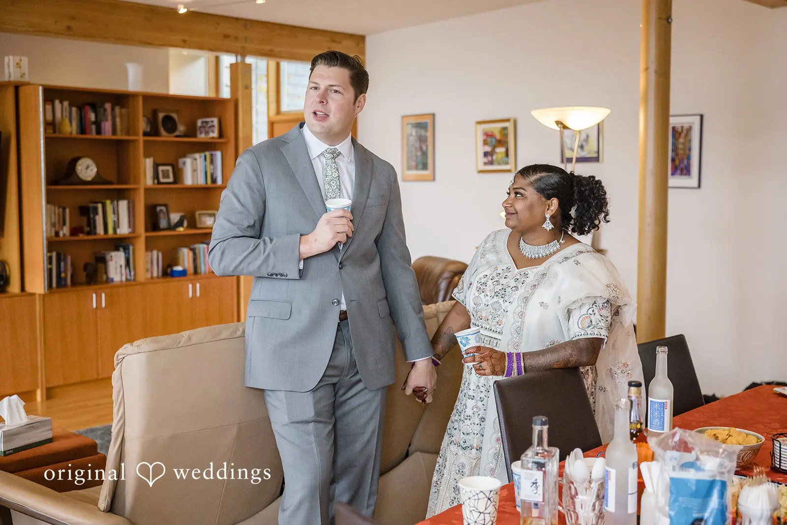 Washington Backyard Wedding // Suji & Stephen -