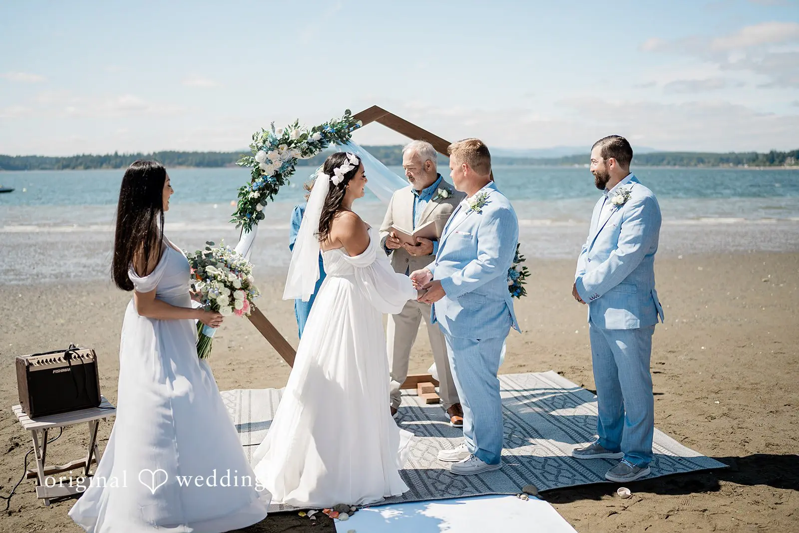 Washington Beach Wedding // Cassandra & Joel -