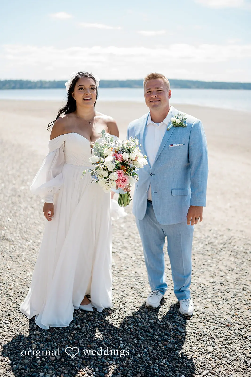 Washington Beach Wedding // Cassandra & Joel -